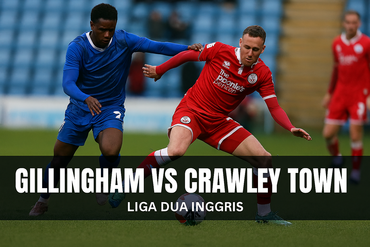 Score808tv Sajikan Live Gillingham vs Crawley Town 00.30 WIB dengan Statistik Real-Time - Prediksi & Analisis Mendalam Pertarungan Seru di Liga Inggris
