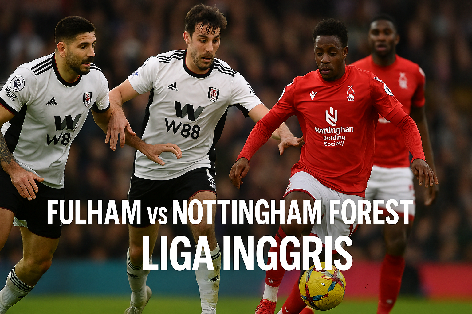 Score808tv Live Fulham vs Nottingham Forest Liga Inggris Dini Hari Pukul 03.00 WIB - Pertandingan Seru dan Prediksi Menarik