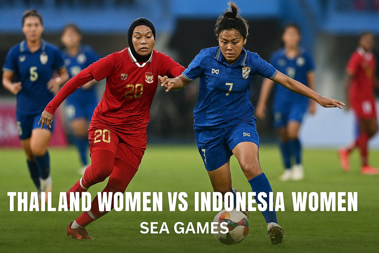Thailand Women vs Indonesia Women SEA Games 2025 Siaran Pukul 18.30 WIB – Update oleh Score808tv Duel Perdana yang Mengguncang Arena SEA Games
