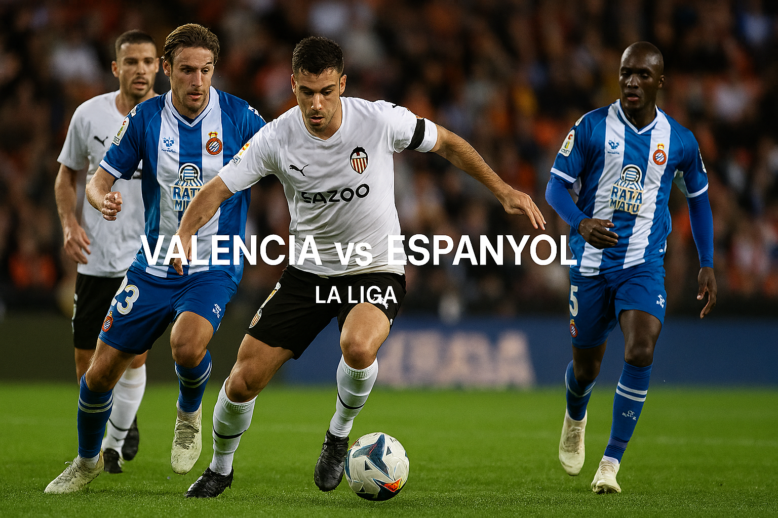 Score808TV Valencia vs Espanyol La Liga Malam Ini Pukul 22.15 WIB: Prediksi Skor Terupdate
