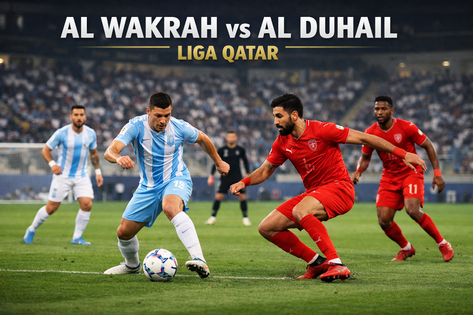 Score808tv Streaming Al Wakrah vs Al Duhail Liga Qatar Malam Ini Pukul 21.30 WIB - Prediksi dan Analisis Menarik