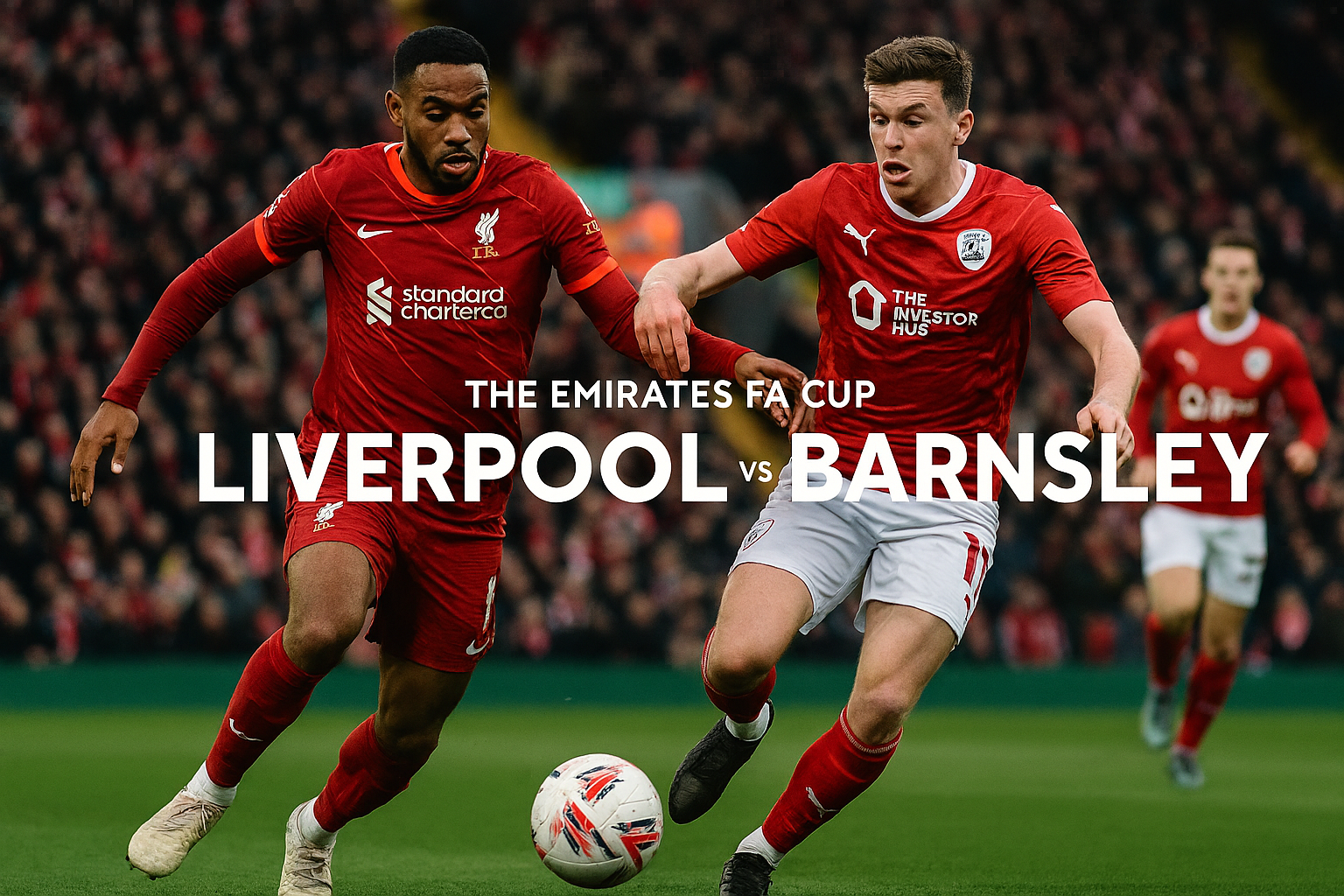 Liverpool vs Barnsley FA Cup Dini Hari Live Score808tv - Pertarungan Seru di Panggung Piala FA