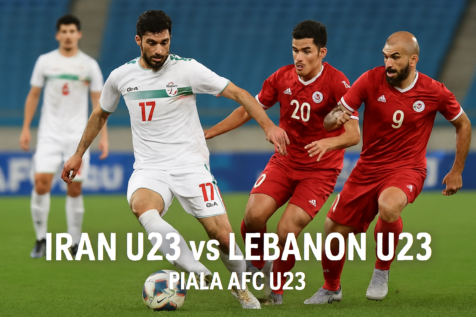 Score808TV Live Streaming Iran U23 vs Lebanon U23 Sore Ini - Pertarungan Seru di Piala AFC yang Wajib Disaksikan