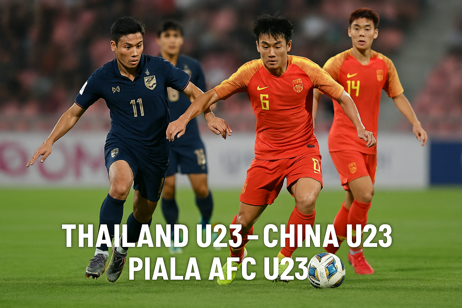 Score808tv : Duel Seru Thailand U23 vs China U23 Piala AFC U23 18.30 WIB - Prediksi dan Live Score Update