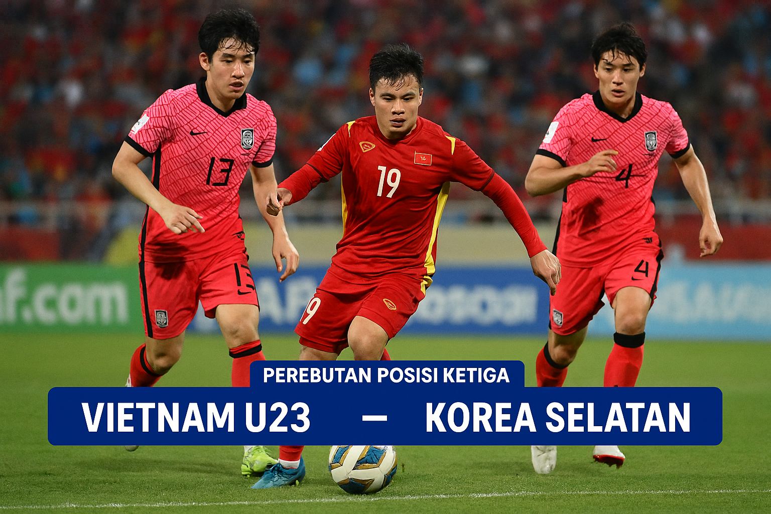 Vietnam U23 vs Korea Selatan U23 Perebutan Tempat Ketiga Piala AFC U23 Jam 22.00 WIB - Duel Serius Sampai Akhir | Score808TV