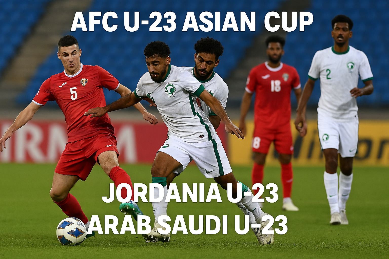 Score808tv Bahas Duel Hidup Mati Yordania U-23 vs Arab Saudi U-23 Piala AFC U-23 Malam Ini - Pertarungan Sengit di Tengah Ketatnya Kompetisi