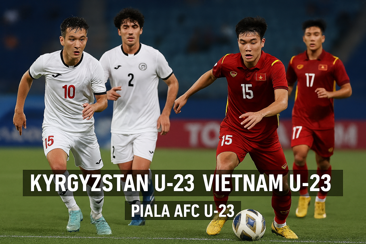 Score808TV Hadirkan Pertandingan Seru Kyrgyzstan U-23 vs Vietnam U-23 Piala AFC U-23 yang Mengguncang Dunia Sepak Bola Pemuda