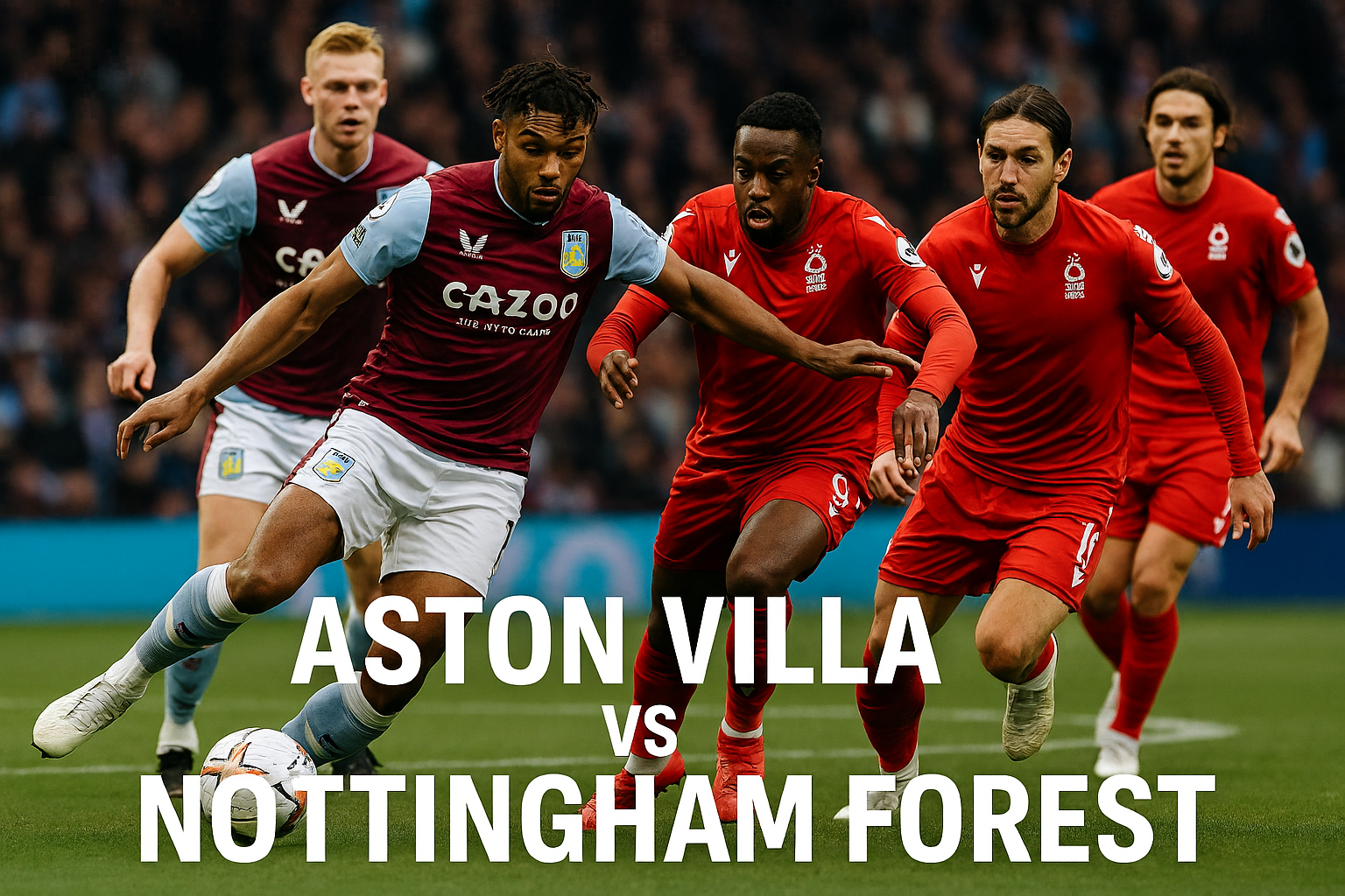 Score808TV Live Liga Inggris: Aston Villa vs Nottingham Forest 19.30 WIB, Saksikan Pertandingannya!