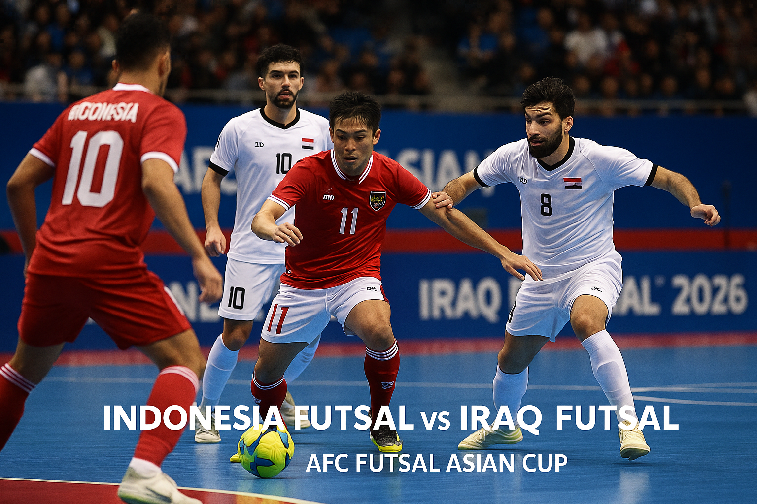 Score808TV Live Streaming Indonesia Futsal vs Iraq AFC Futsal Asian Cup 2026 Malam Ini Tanpa Delay - Saksikan dengan Mudah dan Nyaman!