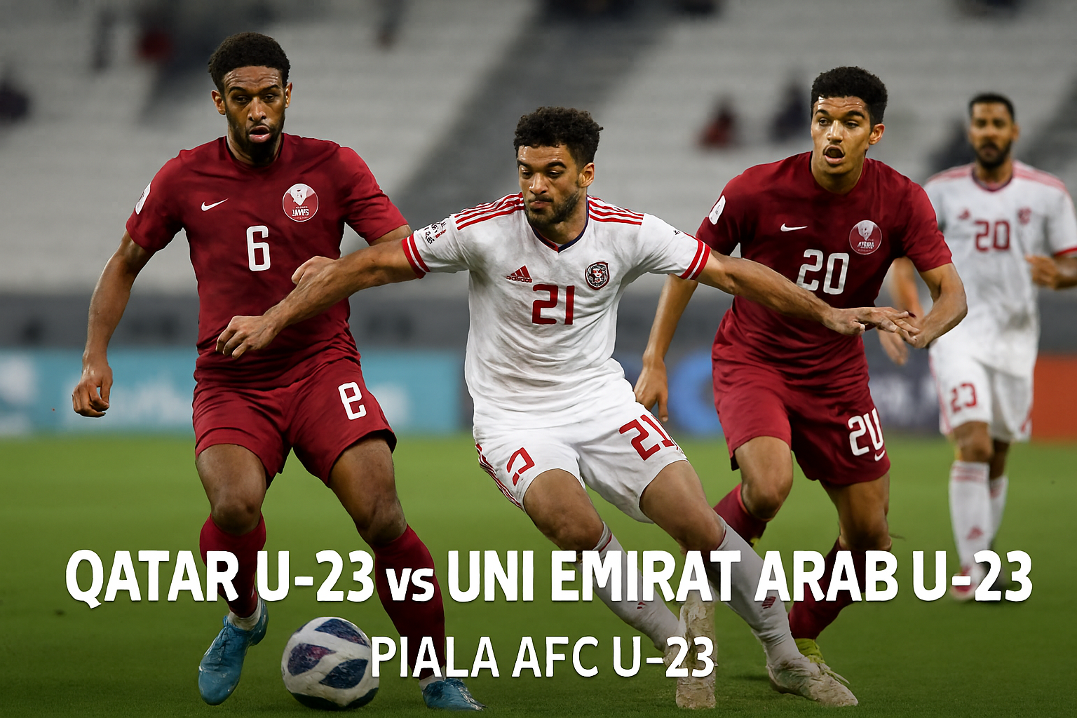 Score808tv Streaming: Qatar U-23 vs Uni Emirat Arab U-23 - Saksikan Pertandingan Langsung!