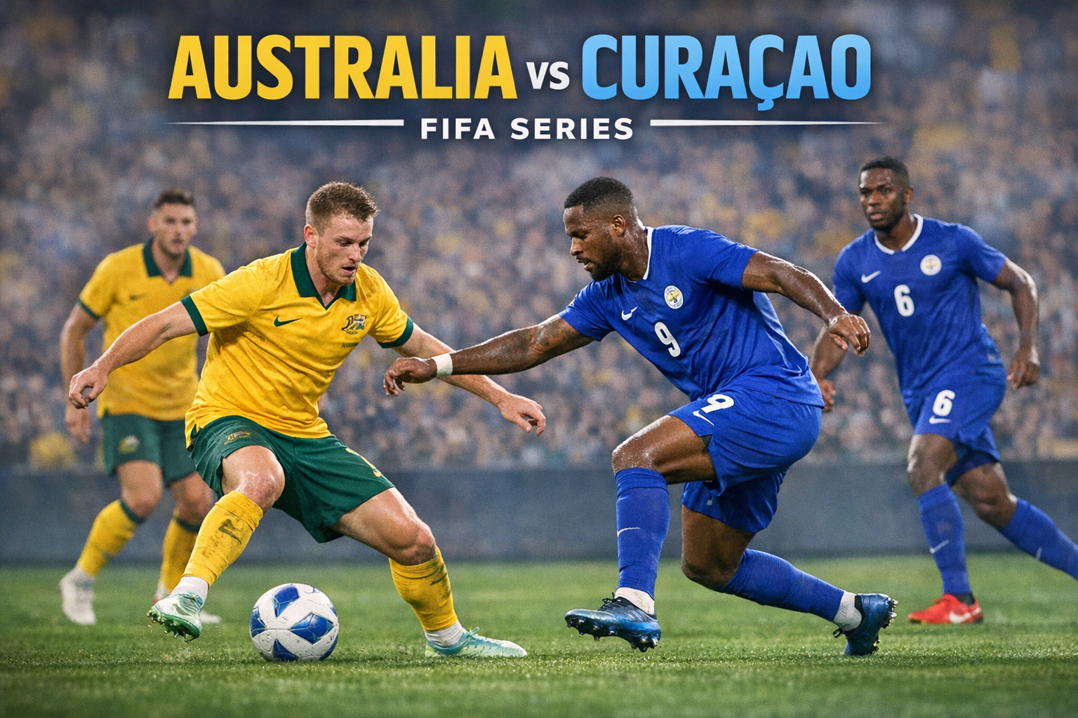 Score808tv Kupas Australia vs Curacao FIFA Series Sore Ini 16.10 WIB dari Sisi Statistik dan Performa - Analisis Mendalam Menjelang Pertandingan Seru FIFA Series