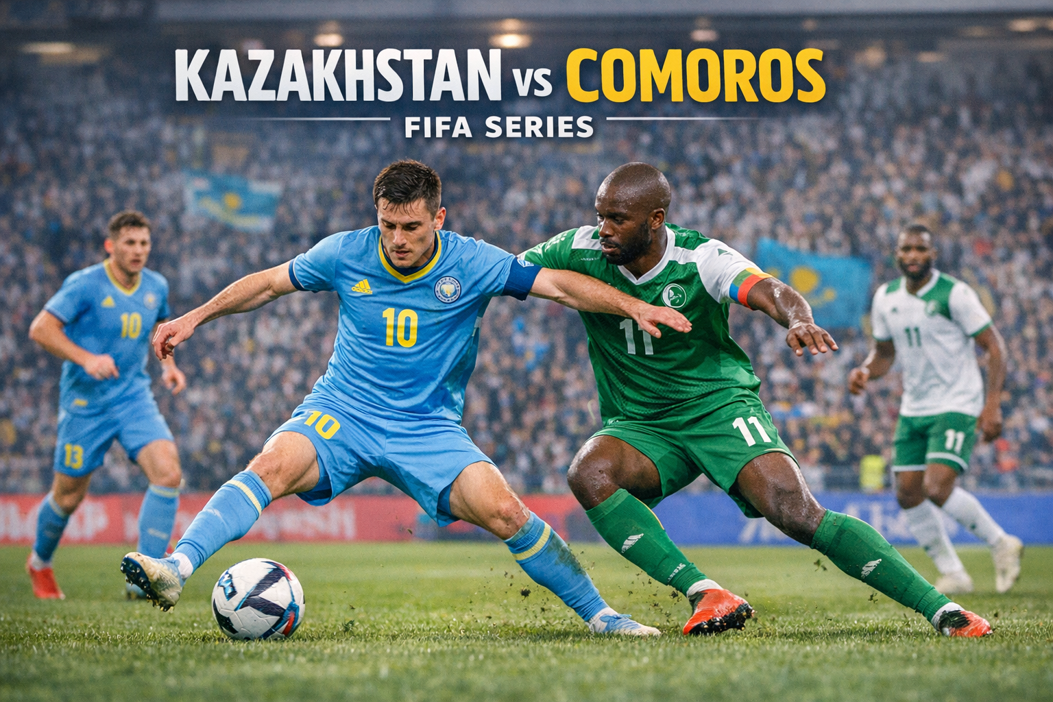 Score808TV Live Kazakhstan vs Comoros FIFA Series Sore Ini Pukul 17.00 WIB Kualitas HD - Tonton Sekarang!
