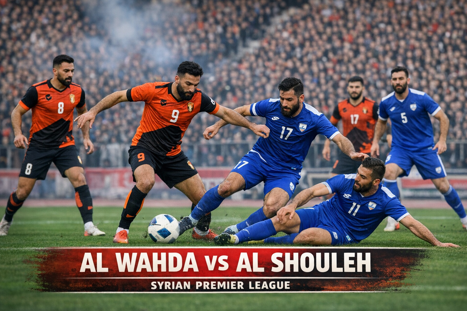 Score808TV Siarkan Al Wahda vs Al Shouleh Liga Suriah Malam Ini Pukul 19.00 WIB - Jangan Lewatkan Keseruan Pertandingan Malam Ini!