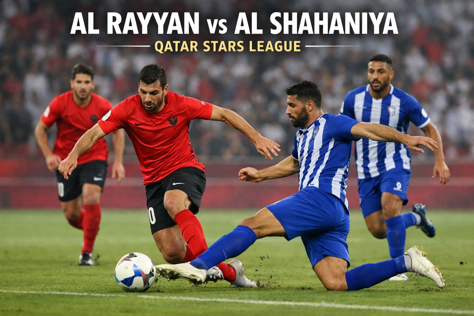 Score808TV Soroti Big Match Al Rayyan vs Al Shahaniya Malam Ini 22.15 WIB dengan Prediksi Akurat - Duel Seru di Liga Qatar yang Tak Boleh Dilewatkan