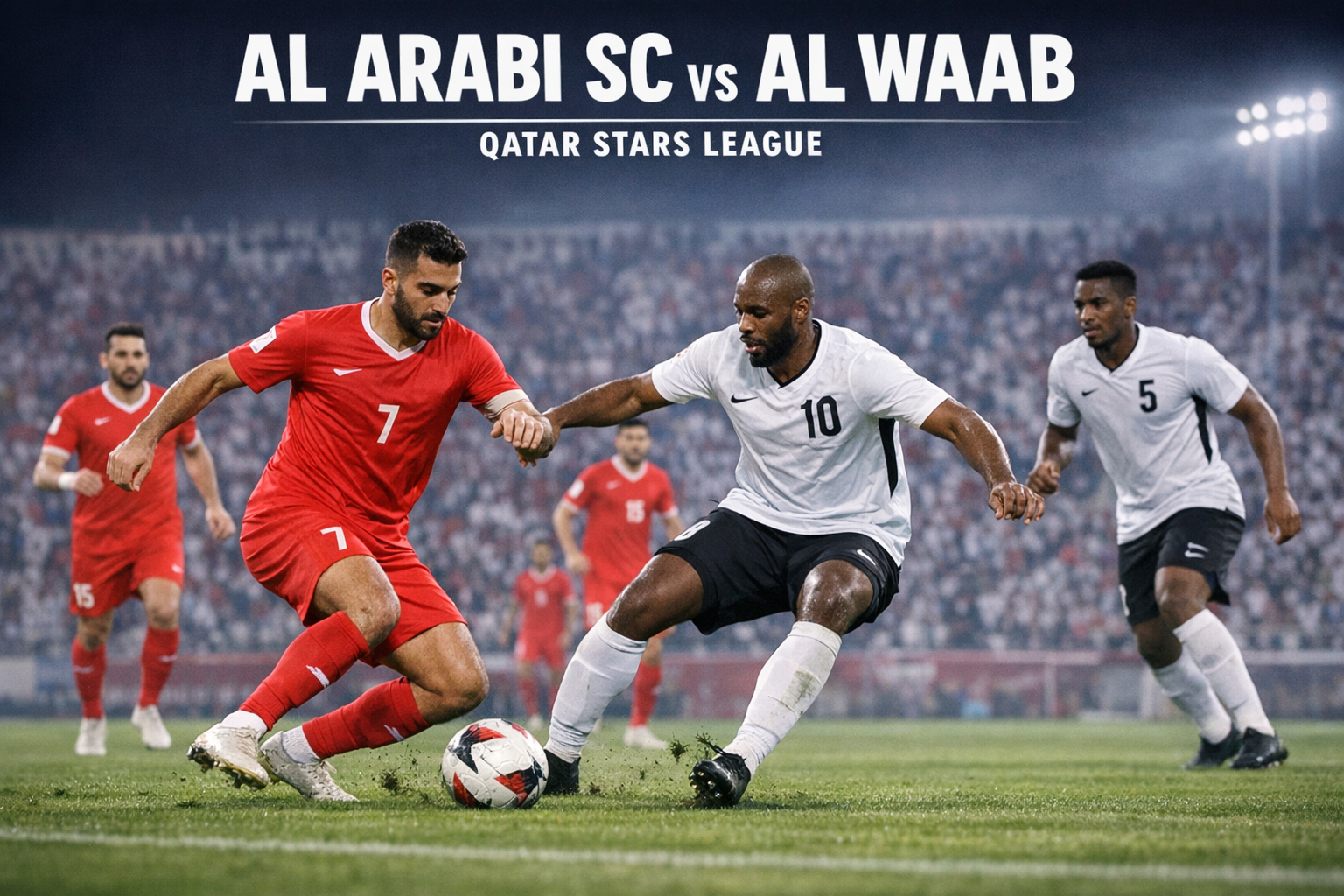 Score808TV Tampilkan Al Arabi SC vs Al Wabb Qatar Stars League Dini Hari Ini Full HD - Saksikan Duel Seru Di Liga Qatar yang Mengguncang Malam Ini