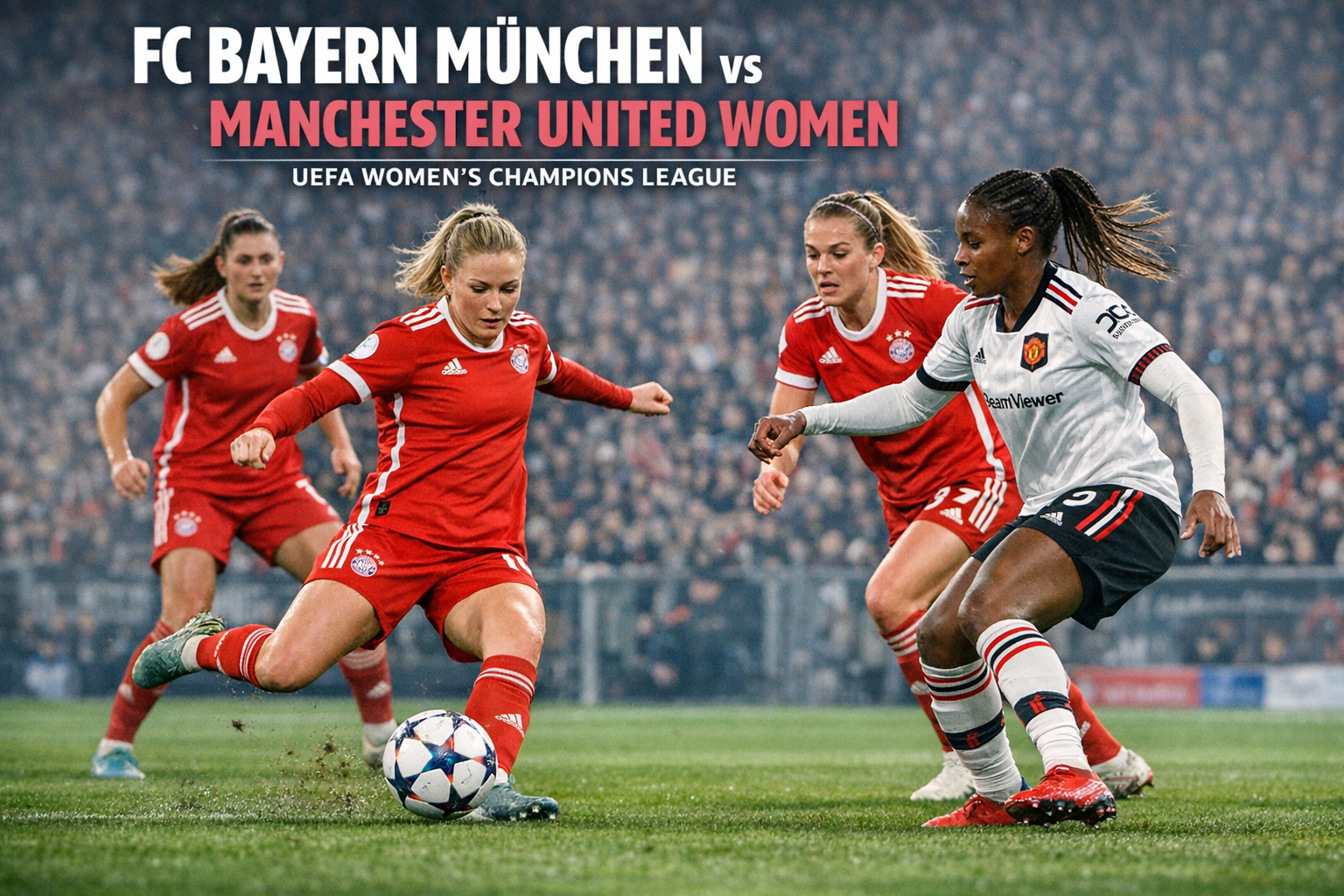 Score808tv Bahas Peluang FC Bayern Munchen vs Manchester United Women di Liga Champions Wanita UEFA – Pertarungan Klasik yang Menarik untuk Disimak