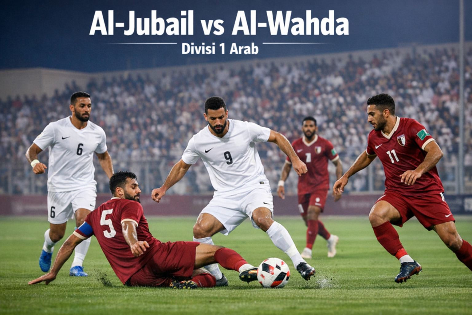 Score808tv Tampilkan Prediksi Menarik Al-Jubail vs Al-Wahda Divisi 1 Arab Malam Ini Pukul 22.45 WIB - Siapkan Diri Anda untuk Laga Seru!