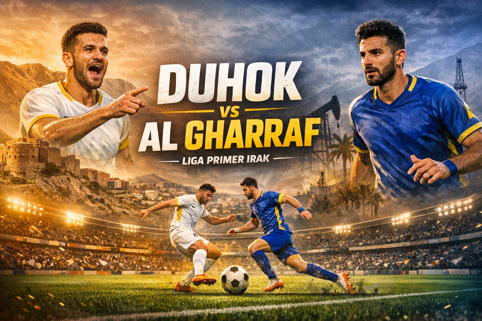 Score808TV Ulas Laga Duhok vs Al Gharraf Malam Ini 21.00 WIB dengan Analisa Mendalam