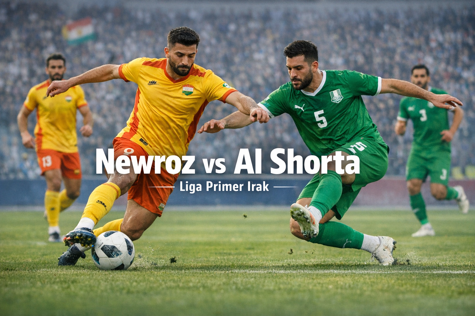 Saksikan Score808TV Live Newroz vs Al Shorta Liga Irak Malam Ini Pukul 21.30 WIB dengan Streaming Lancar