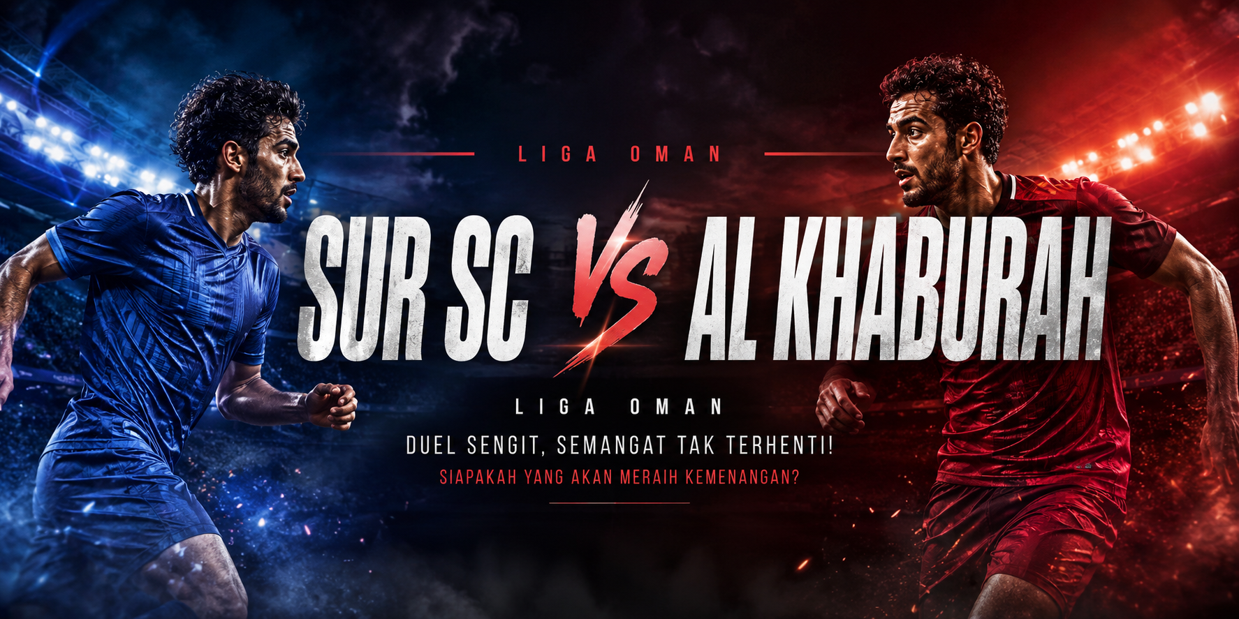 Score808TV Bahas Atmosfer yang Mengiringi Sur SC vs Al Khaburah Liga Oman Pukul 20.50 WIB yang Makin Ramai Dibahas