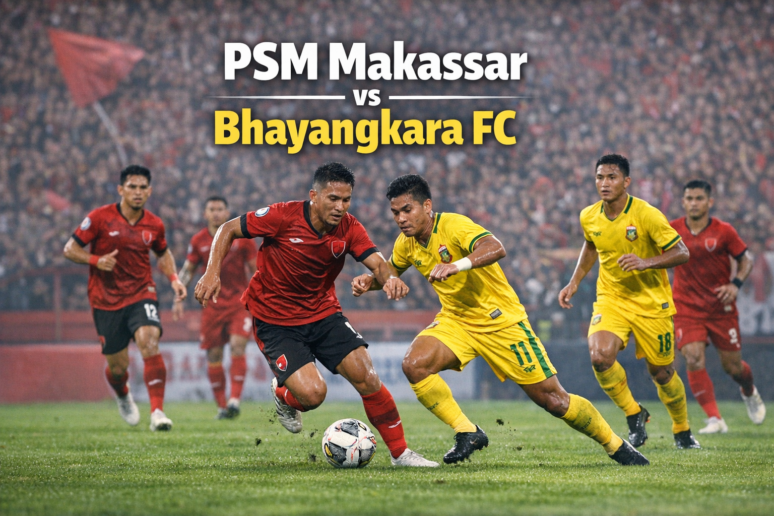 Score808TV Kupas PSM Makassar vs Bhayangkara FC Liga 1 Indonesia Sore Ini Pukul 15.30 WIB dan Peluang Menang