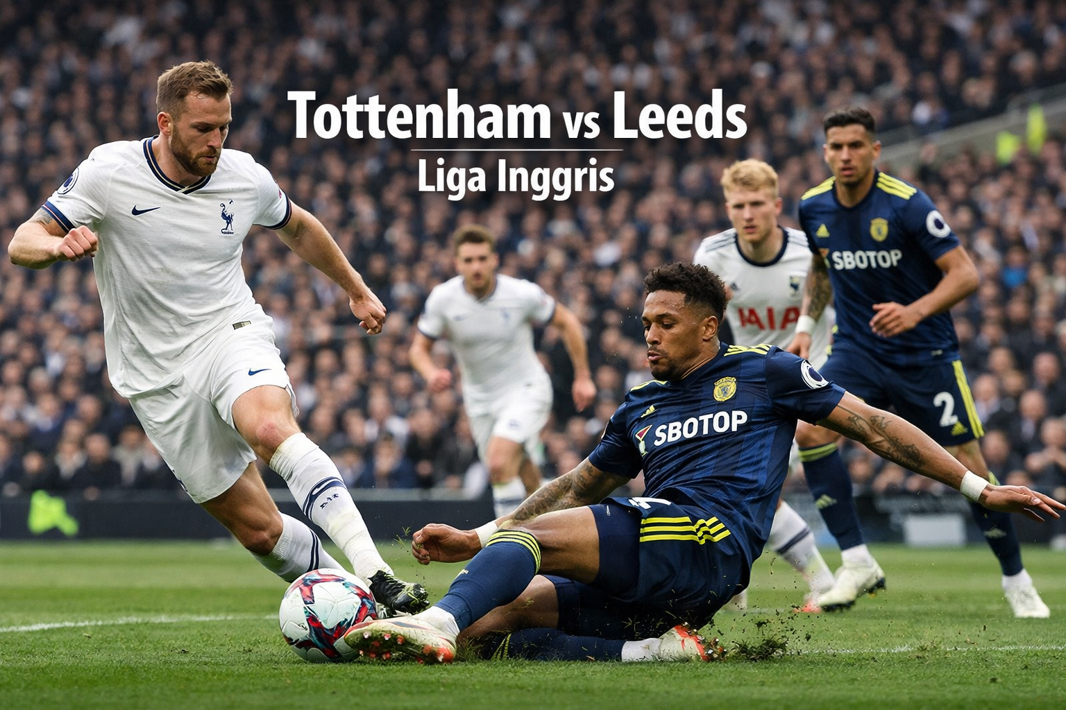 Score808TV Sajikan Hasil Tottenham vs Leeds 1-1 - Spurs Kembali Kehilangan Poin Penting di Kandang