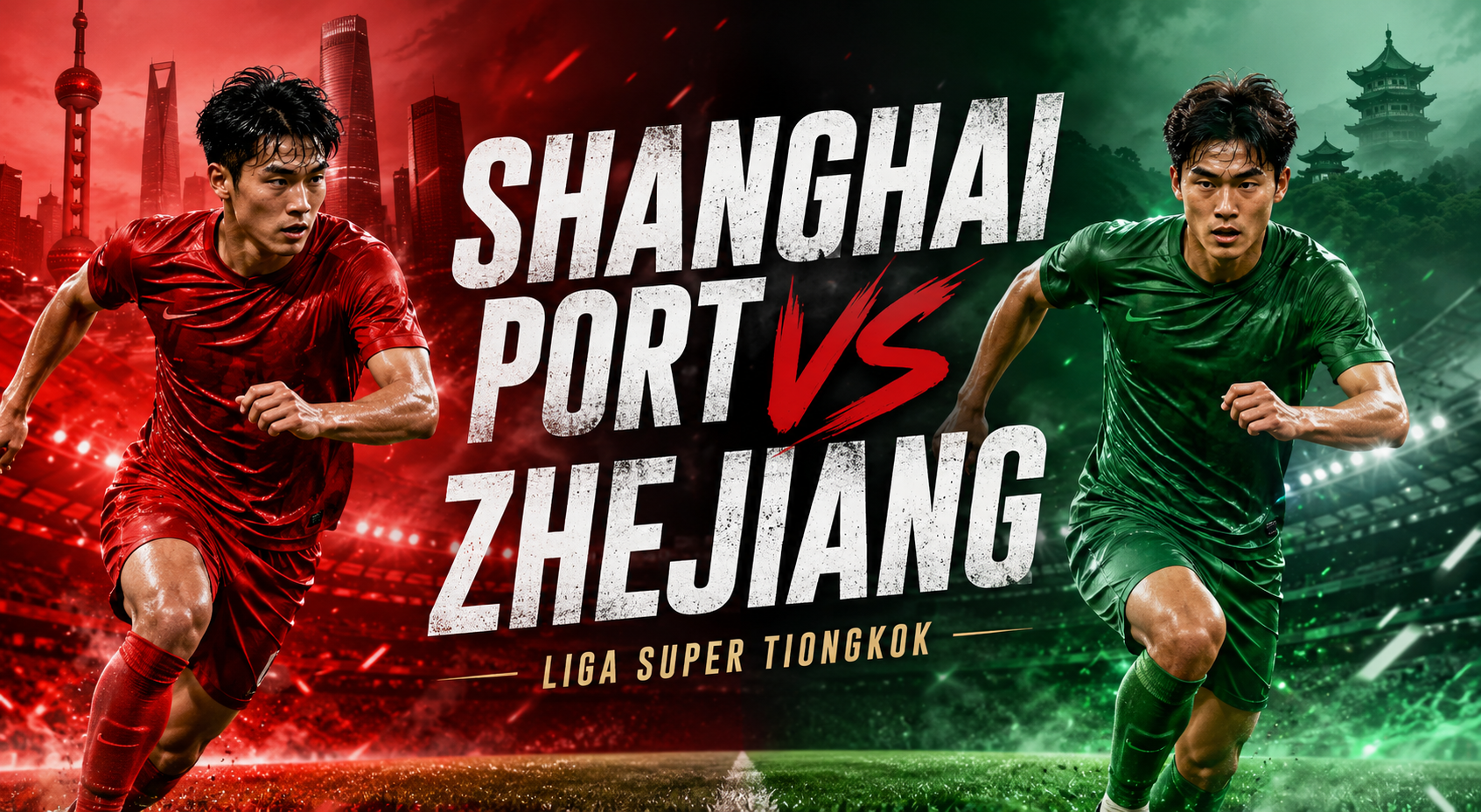 Score808TV Soroti Pertandingan Shanghai Port vs Zhejiang Sore Ini yang Sarat Tekanan dalam Perebutan Poin Penting Liga Super Tiongkok