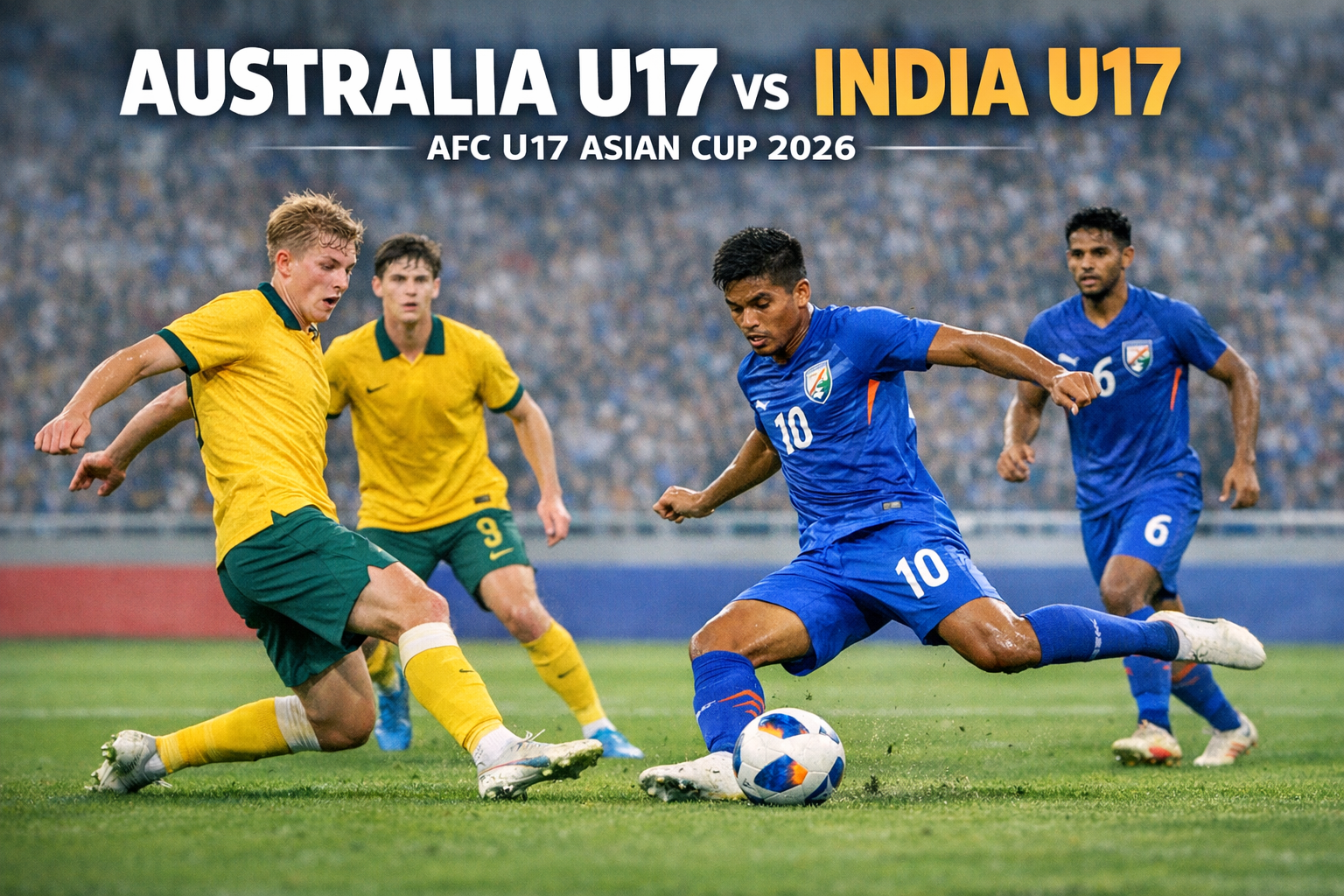 Score808TV Ulas Duel Australia U17 vs India U17 Piala Asia U17 2026 Malam Ini Pukul 23.00 WIB