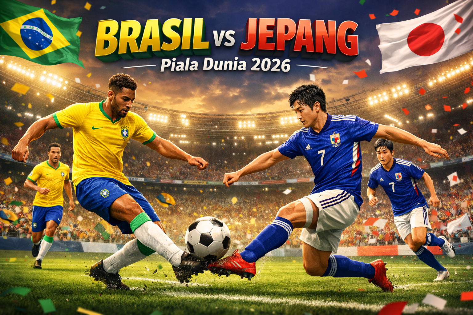 Score808TV Streaming Brasil vs Jepang Piala Dunia 2026 Dini Hari Ini Pukul 00.00 WIB—Laga Penuh Gengsi yang Siap Menghibur Pecinta Sepak Bola