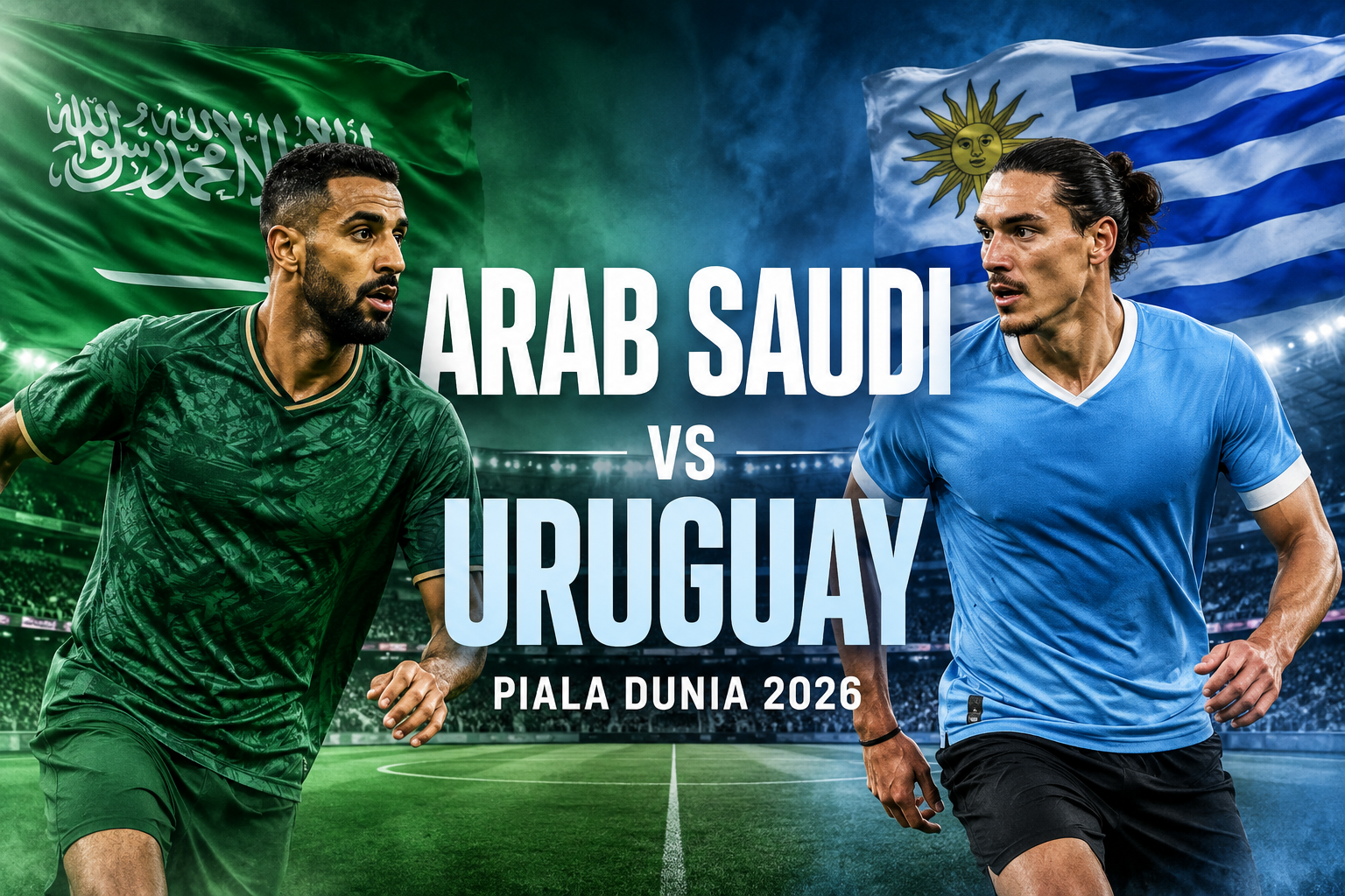 Score808TV Ulas Hasil Arab Saudi vs Uruguay 1-1 yang Membuat Persaingan Grup H Semakin Terbuka