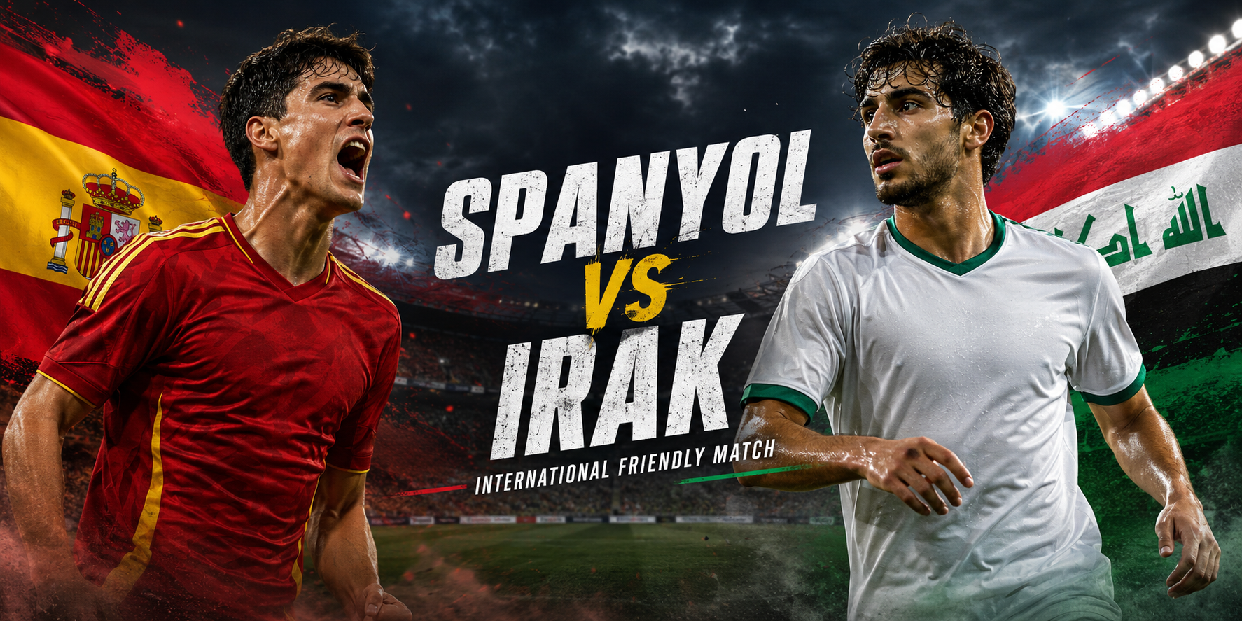 Score808TV Ulas Hasil Imbang 1-1 antara Spanyol dan Irak dalam International Friendly Match yang Berlangsung Ketat