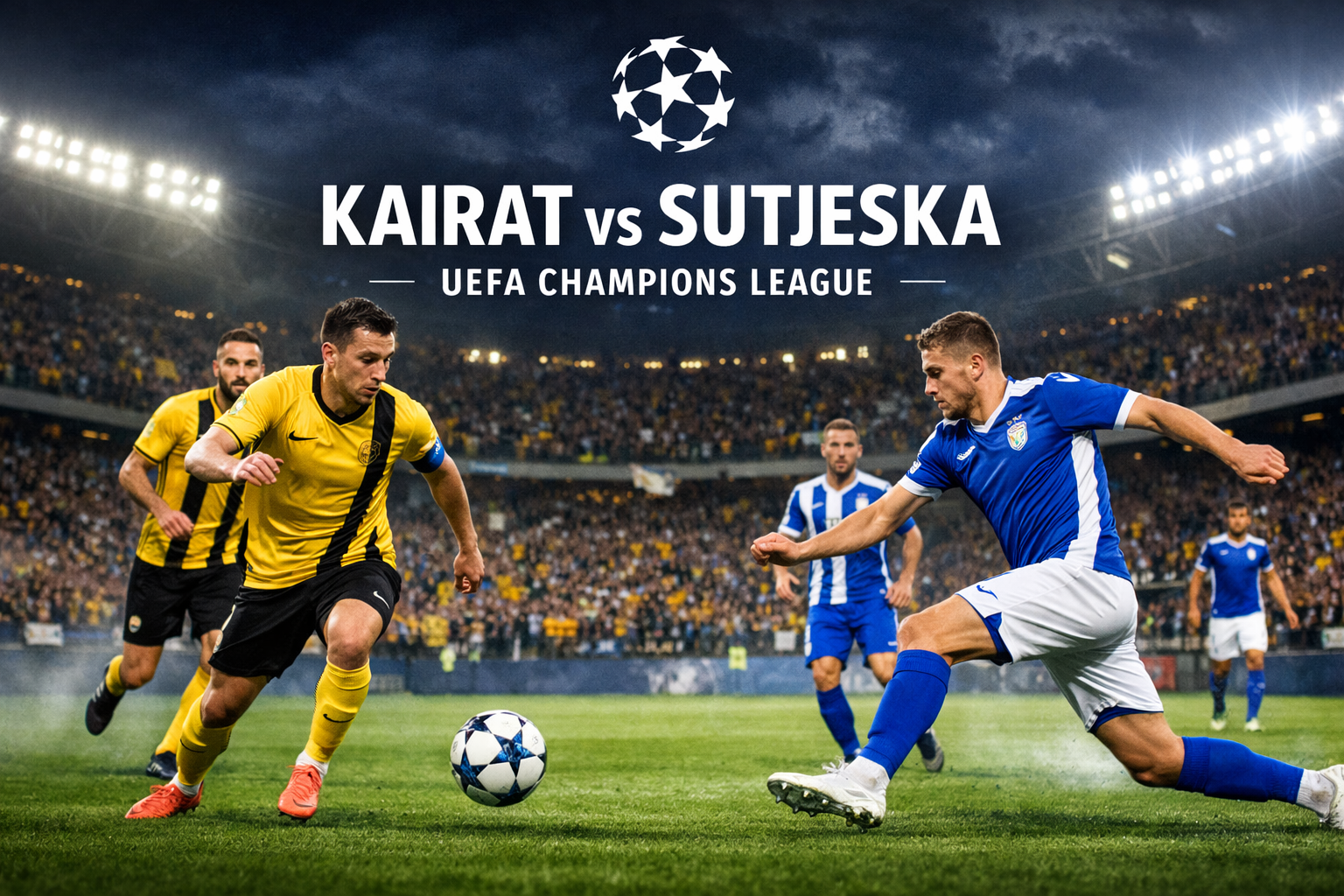 Score808TV Menjadi Pilihan Streaming Kairat vs Sutjeska Liga Champions UEFA Malam Ini Pukul 22.00 WIB bagi Penggemar Sepak Bola Internasional