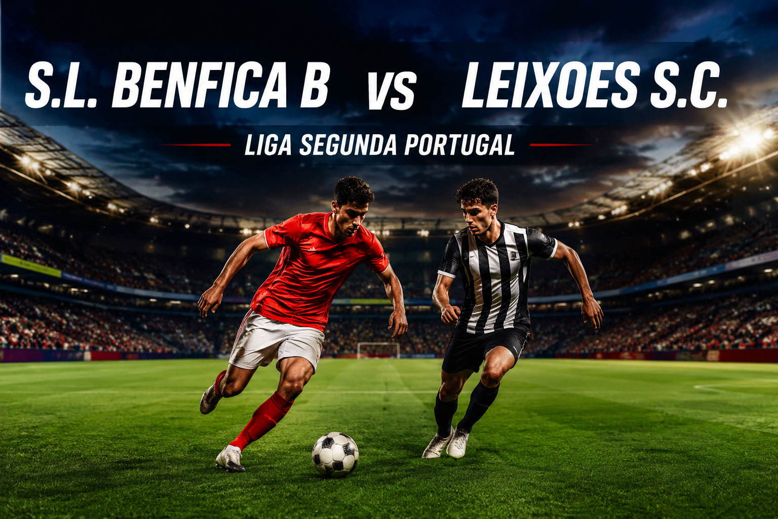 Nikmati Pertandingan S.L. Benfica B vs Leixoes S.C. Liga Segunda Portugal Dalam Streaming Score808 Dengan Informasi Terbaru