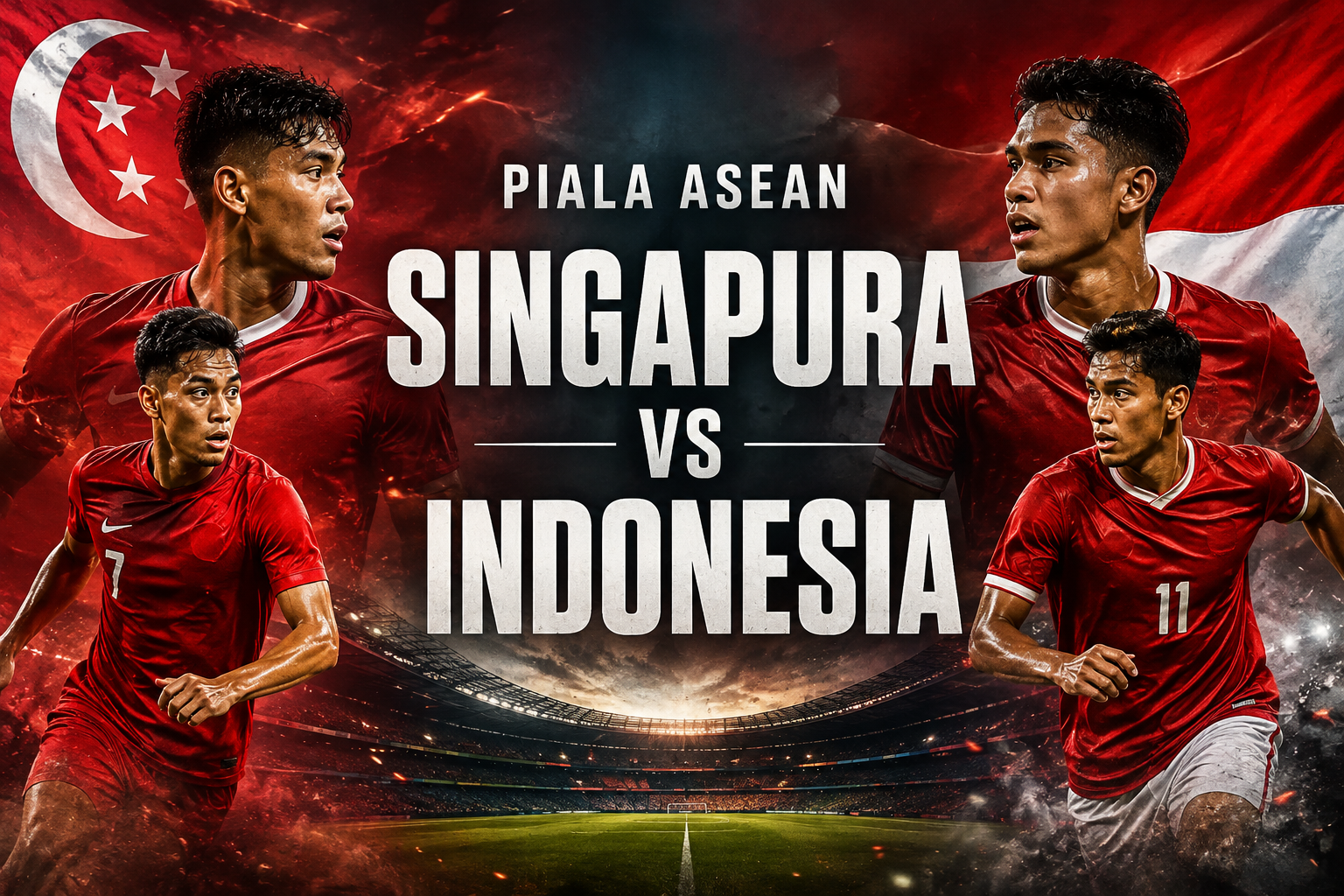 Singapura vs Indonesia Piala ASEAN Malam Ini Pukul 20.00 WIB Hadir Bersama Score808 Dengan Informasi Pertandingan Terbaru